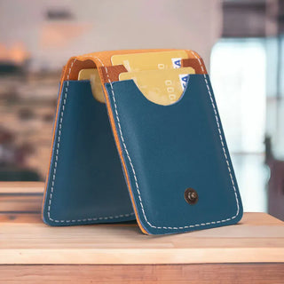 Bouletta Card Holder Blue Bella Leather Card Holder Premium Koruma