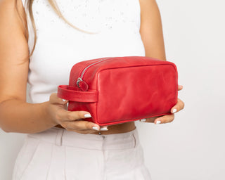 Bouletta Dopp Kit Biel Leather Dopp Kit Premium Koruma