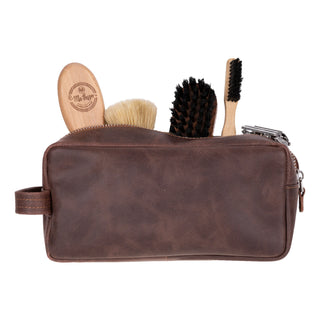 Bouletta Dopp Kit Biel Leather Dopp Kit Premium Koruma