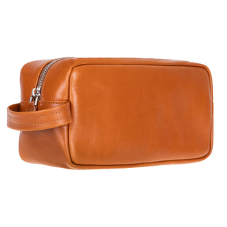 Bouletta Dopp Kit Sandy Tan Biel Leather Dopp Kit Premium Koruma