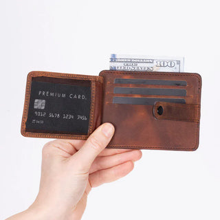 Bouletta Card Holder BLWL20 Leather Card Holder Premium Koruma
