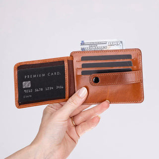 Bouletta Card Holder BLWL20 Leather Card Holder Premium Koruma
