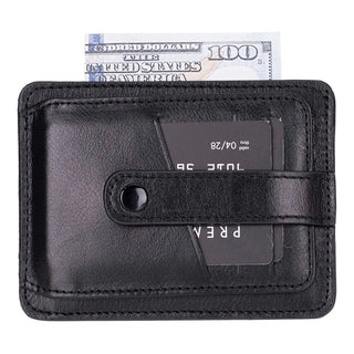 Bouletta Card Holder Black BLWL20 Leather Card Holder Premium Koruma