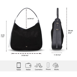 Bouletta Women's Bag Carina Suede Leather Women's Bag Premium Koruma