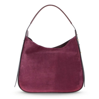 Bouletta Women's Bag Burgundy Carina Suede Leather Women's Bag Premium Koruma