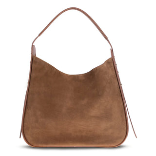 Bouletta Women's Bag Tan Carina Suede Leather Women's Bag Premium Koruma