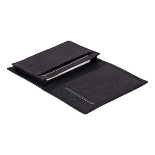Bouletta Card Holder Black Carto Leather Card Holder Premium Koruma