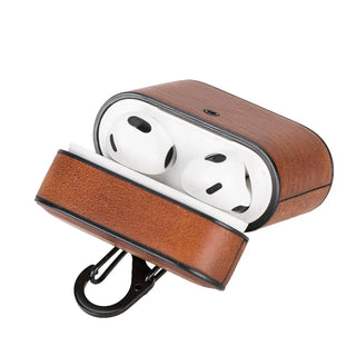 Bouletta AirPods Case Casquet AirPods 3 Leather Case Premium Koruma