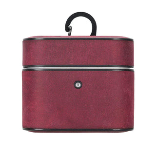 Bouletta AirPods Case Fuchsia Casquet AirPods 3 Leather Case Premium Koruma