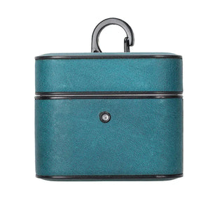 Bouletta AirPods Case Sky Blue Casquet AirPods 3 Leather Case Premium Koruma