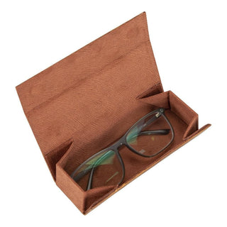 Bouletta Glasses Case Saddle Brown Clever Leather Glasses Case Premium Koruma