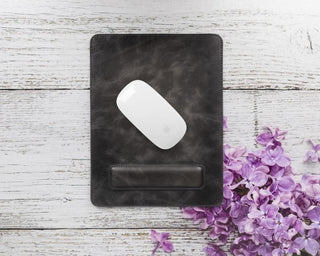 Bouletta MousePad Sandy Gray Comfy Leather Mouse Pad Premium Koruma