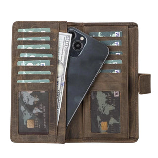 Bouletta Wallet Coffee Coppet Leather Wallet Premium Koruma