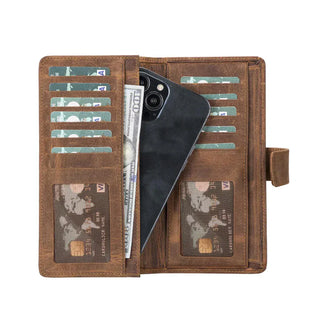 Bouletta Wallet Saddle Brown Coppet Leather Wallet Premium Koruma