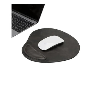 Bouletta MousePad Charcoal Cushioned Leather Mouse Pad Premium Koruma