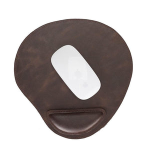 Bouletta MousePad Saddle Brown Cushioned Leather Mouse Pad Premium Koruma