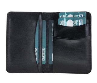 Bouletta Card Holder Black Dalfsen Leather Card Holder Premium Koruma