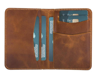 Bouletta Card Holder Moccasin Dalfsen Leather Card Holder Premium Koruma