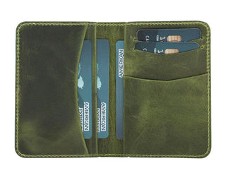 Bouletta Card Holder Olive Dalfsen Leather Card Holder Premium Koruma