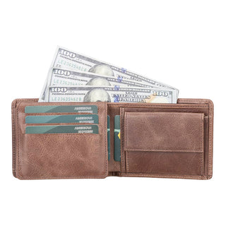 Bouletta Cüzdanlar ve Para Klipsleri Deri Erkek Cüzdan - Benjamin Wallet Premium Koruma