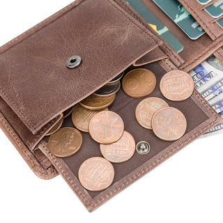 Bouletta Cüzdanlar ve Para Klipsleri Deri Erkek Cüzdan - Benjamin Wallet Premium Koruma