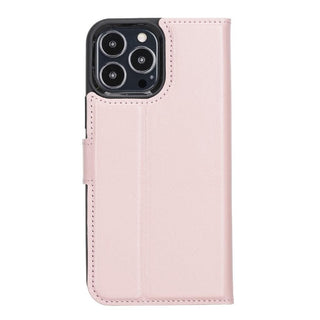 El Yapımı Deri iPhone 13 Pro Max Çıkarılabilir Cüzdanlı Kılıf – Kartlıklı, Minimalist, Hakiki Deri Telefon Cüzdanı