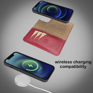 El Yapımı Deri iPhone 13 Pro Max Çıkarılabilir Cüzdanlı Kılıf – Kartlıklı, Minimalist, Hakiki Deri Telefon Cüzdanı