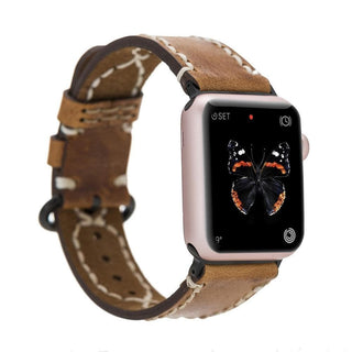 Bouletta Watch Band Sandy Mocha / 40 / 41 / 42mm Diana Leather Apple Watch Band Premium Koruma