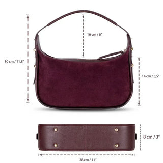 Bouletta Women's Bag Dolcezza Suede Leather Women's Bag Premium Koruma