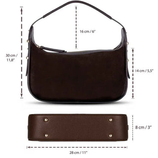 Bouletta Women's Bag Dolcezza Suede Leather Women's Bag Premium Koruma
