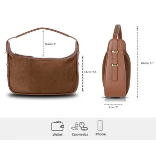Bouletta Women's Bag Dolcezza Suede Leather Women's Bag Premium Koruma