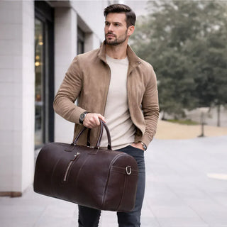 Bouletta Duffle Bag Dolly Leather Weekend Duffle Bag Premium Koruma
