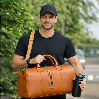 Bouletta Duffle Bag Dolly Leather Weekend Duffle Bag Premium Koruma