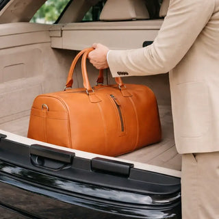 Bouletta Duffle Bag Dolly Leather Weekend Duffle Bag Premium Koruma