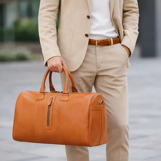 Bouletta Duffle Bag Dolly Leather Weekend Duffle Bag Premium Koruma