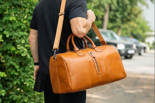 Bouletta Duffle Bag Dolly Leather Weekend Duffle Bag Premium Koruma
