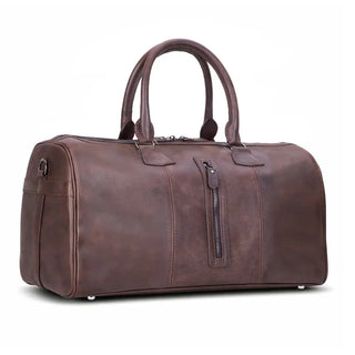 Bouletta Duffle Bag Dark Brown Dolly Leather Weekend Duffle Bag Premium Koruma