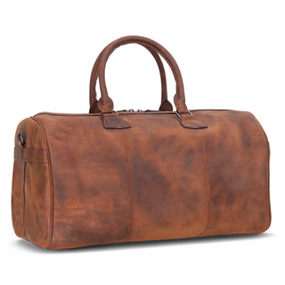 Bouletta Duffle Bag Saddle Brown Dolly Leather Weekend Duffle Bag Premium Koruma