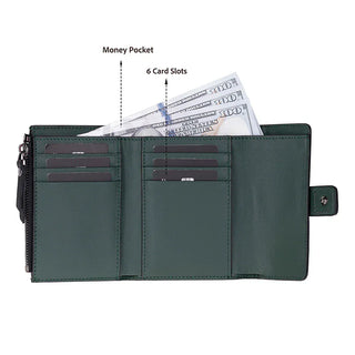 Bouletta Women's Wallet Elba Leather Women's Wallet Premium Koruma