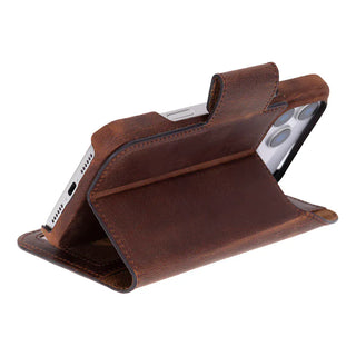 Bouletta Phone Case Elite Magic iPhone 17 Pro Max Leather Detachable Wallet Case Premium Koruma