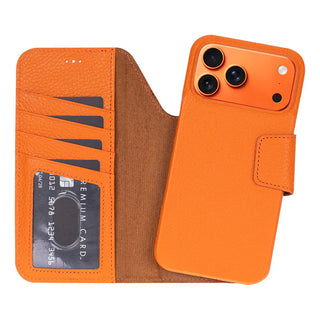 Bouletta Phone Case Elite Magic iPhone 17 Pro Max Leather Detachable Wallet Case Premium Koruma