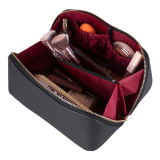 Bouletta Makeup Bag Ella Leather Makeup Bag Premium Koruma