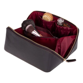 Bouletta Makeup Bag Ella Leather Makeup Bag Premium Koruma