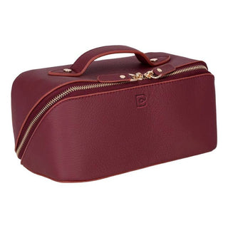 Bouletta Makeup Bag Garnet Ella Leather Makeup Bag Premium Koruma