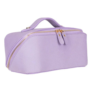 Bouletta Makeup Bag Magenta Ella Leather Makeup Bag Premium Koruma