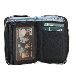 Bouletta Wallet Elvis Leather Zipper Wallet Premium Koruma