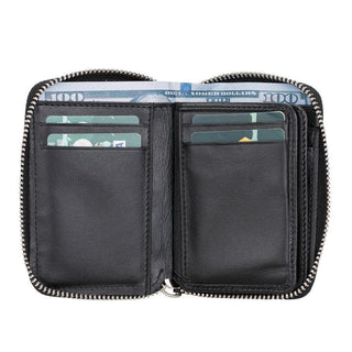 Bouletta Wallet Elvis Leather Zipper Wallet Premium Koruma