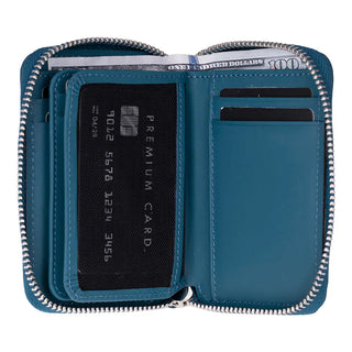 Bouletta Wallet Elvis Leather Zipper Wallet Premium Koruma