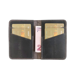 Bouletta Card Holder Cocoa Enrico Leather Card Holder Premium Koruma