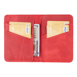 Bouletta Card Holder Inferno Enrico Leather Card Holder Premium Koruma